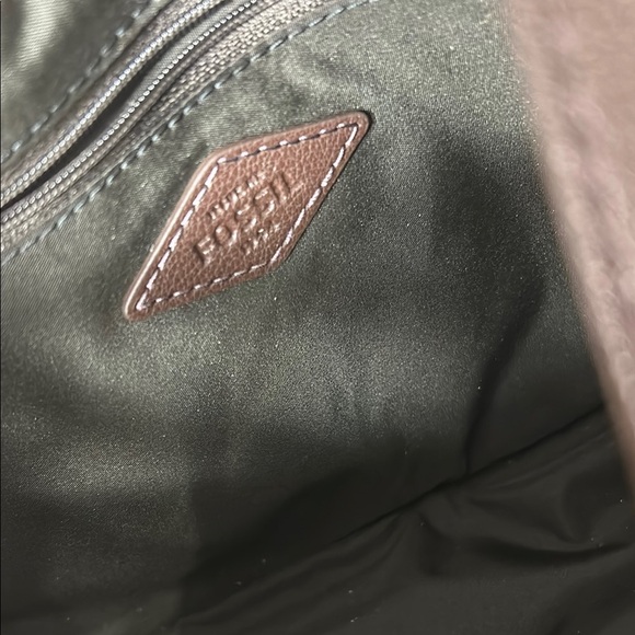 Fossil Green Patterned Crossbody Bag - Picture 6 of 15